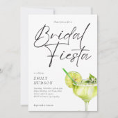 マルガリタメキシカンフィエスタブライダルシャワー 招待状 (正面)