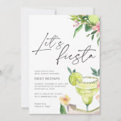 マルガリタメキシカンフィエスタブライダルシャワー 招待状 (正面)