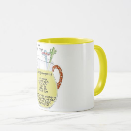 マルガリタレシピはコーヒーより良く聞こえる？ マグカップ (正面右)