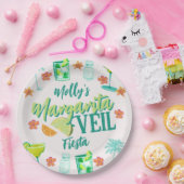 マルガリタヴェール図解入りの、写真付きのバチェロレッテ ペーパープレート (パーティー)