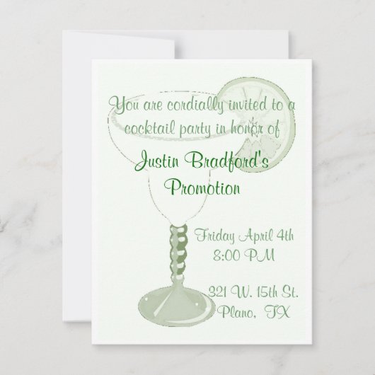 マルガリタ招待状 招待状 (正面)