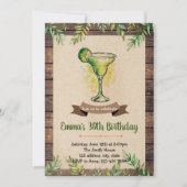 マルガリタ祭りの誕生日パーティーの招待 招待状 (正面)