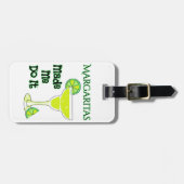 マルガリータおもしろいスが僕にやらせた ラゲッジタグ (正面横)