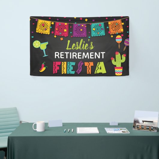 マルガリータが付いているRetirmentのフェスタの旗 横断幕 (トレードショー)