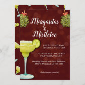 マルガリータとミスタルトークリスマスパーティーカクテル 招待状 (正面/裏面)