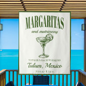 マルガリータと結婚ソーシャルカクテルの旅程 タペストリー