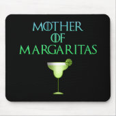 マルガリータのおもしろいなテキーラのカクテルの母 マウスパッド (正面)