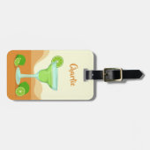 マルガリータのカスタムな文字の荷物のラベル ラゲッジタグ (正面横)