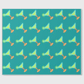 マルガリータのデザインの包装紙 ラッピングペーパー (フラット)