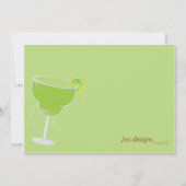 マルガリータのパーティの招待状 招待状 (裏面)