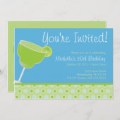 マルガリータのパーティの招待状 招待状 (正面/裏面)