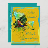 マルガリータのパーティー 招待状 (正面/裏面)