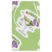 マルガリータのレシピのカクテルの芸術 スモールペーパーバッグ (裏面)