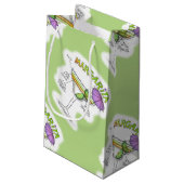 マルガリータのレシピのカクテルの芸術 スモールペーパーバッグ (裏面アングル)