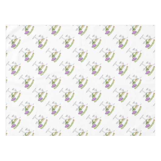 マルガリータのレシピのカクテルの芸術 テーブルクロス (正面(横))