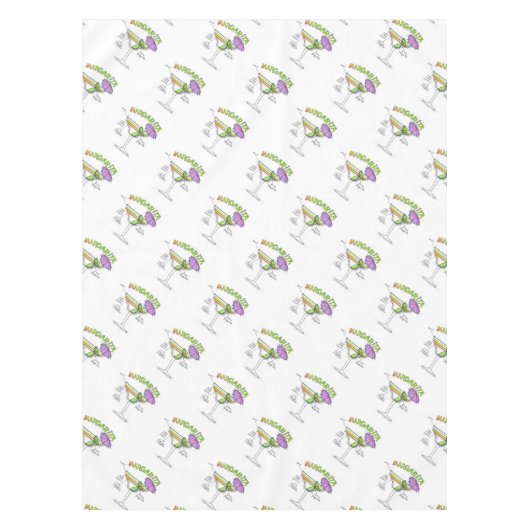 マルガリータのレシピのカクテルの芸術 テーブルクロス (正面)