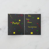 マルガリータの招待されましたカード 招待状 (内部)