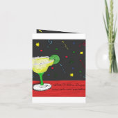 マルガリータの招待されましたカード 招待状 (裏面)