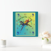 マルガリータの時間 スクエア壁時計 (ホーム)