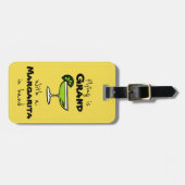 マルガリータの荷物のラベル ラゲッジタグ (正面横)