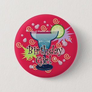 マルガリータの誕生日の女の子 缶バッジ