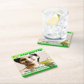 マルガリータの飲み物のコースター スクエアペーパーコースター (インサイチュ)