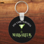 マルガリータを愛する少女 キーホルダー (正面)