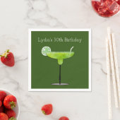 マルガリータカクテルペーパーナプキン スタンダードカクテルナプキン (インサイチュ)