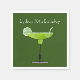 マルガリータカクテルペーパーナプキン スタンダードカクテルナプキン