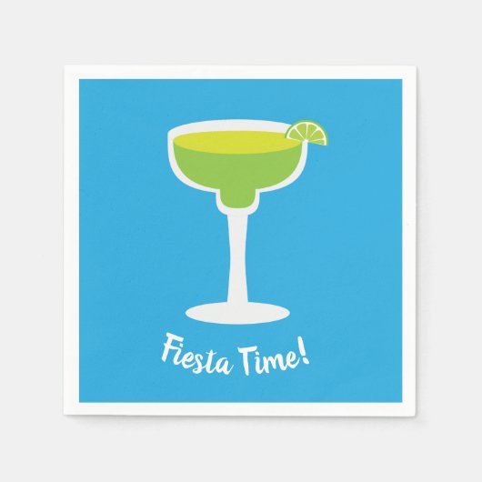 マルガリータカスタマイズ文字 スタンダードカクテルナプキン (正面)