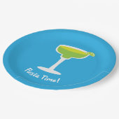 マルガリータカスタマイズ文字 ペーパープレート (アングル)