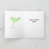 マルガリータグアカモールガールフレンズフレンドシップ カード (内部)