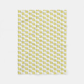 マルガリータサマーカクテルミックスドリンクライムグリーン フリースブランケット (正面)