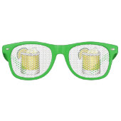 マルガリータサマーカクテルミックスドリンクライムグリーン レトロサングラス (正面)