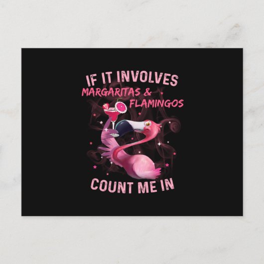 マルガリータス&フラミンゴス 案内ポストカード (正面)