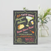 マルガリータズマトリモンスメキシカンフィエスタブライダルシャワー 招待状 (スタンド正面)