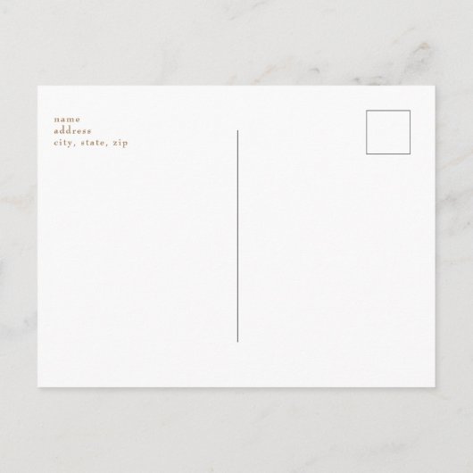 マルガリータテキサス州スタイルカップルウェディングシャワー ポストカード (裏面)