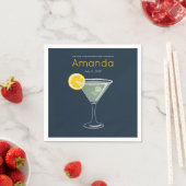 マルガリータバチェロレッテへようこそ スタンダードカクテルナプキン (インサイチュ)