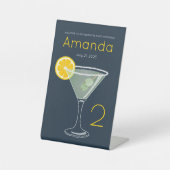 マルガリータバチェロレッテへようこそ 台座サイン (正面)