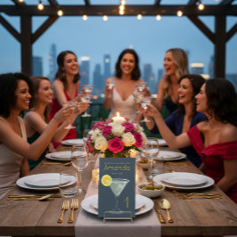 マルガリータバチェロレッテへようこそ 台座サイン