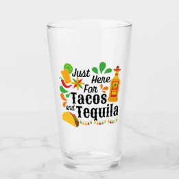 マルガリータバーグラスJust Here for Tacos & Tequila タンブラーグラス