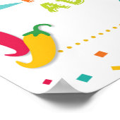 マルガリータバーサイン – フィエスタ – 白い背景 ポスター (角)