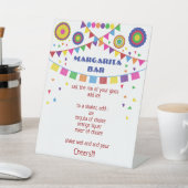 マルガリータバーテーブルトップサイン – Fiesta Drink Station 台座サイン (インサイチュ)