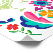 マルガリータバーフィエスタパーティーメキシカラフルコ ポスター (角)