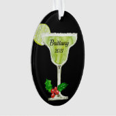 マルガリータパーソナライズされたオーナメント オーナメント (正面)