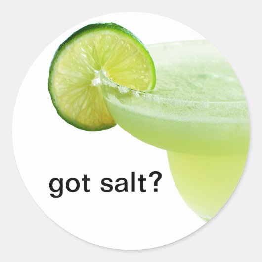 マルガリータパーティーシール ラウンドシール (正面)