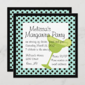 マルガリータパーティー 招待状 (正面/裏面)