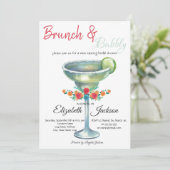 マルガリータフラワーズメキシコブライダルシャワー 招待状 (スタンド正面)