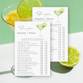 マルガリータブライダルシャワーシューゲーム