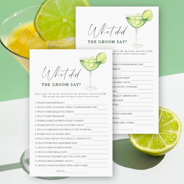 マルガリータブライダルシャワー新郎は何と言った (クリエイターアップロード済み)